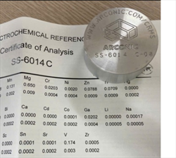 Mẫu chuẩn Nhôm ARCONIC SS-6014